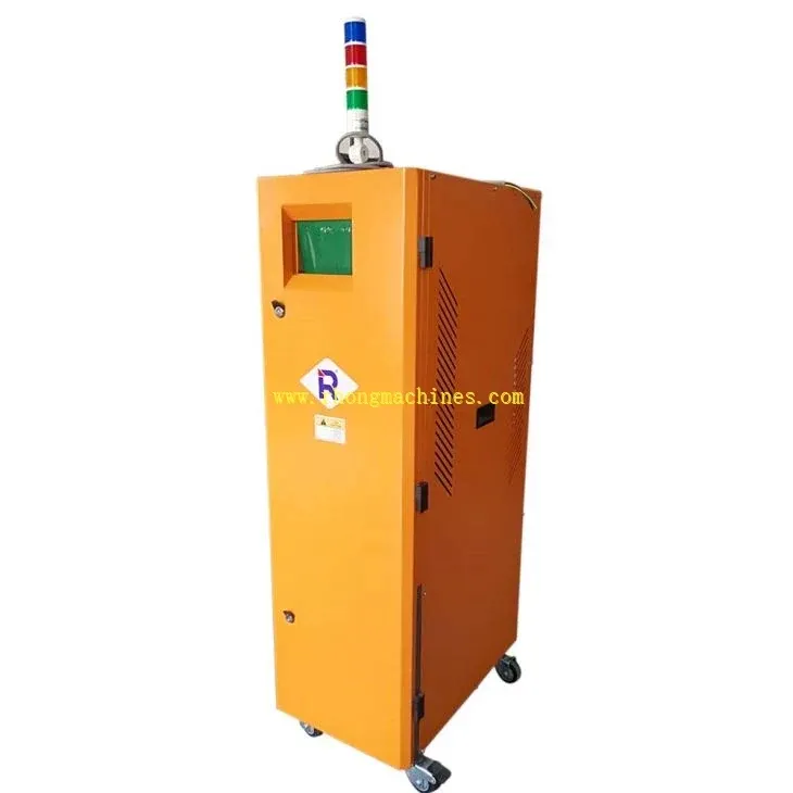 Unidad para botellas RG-1620SS con gabinete naranja cerrado