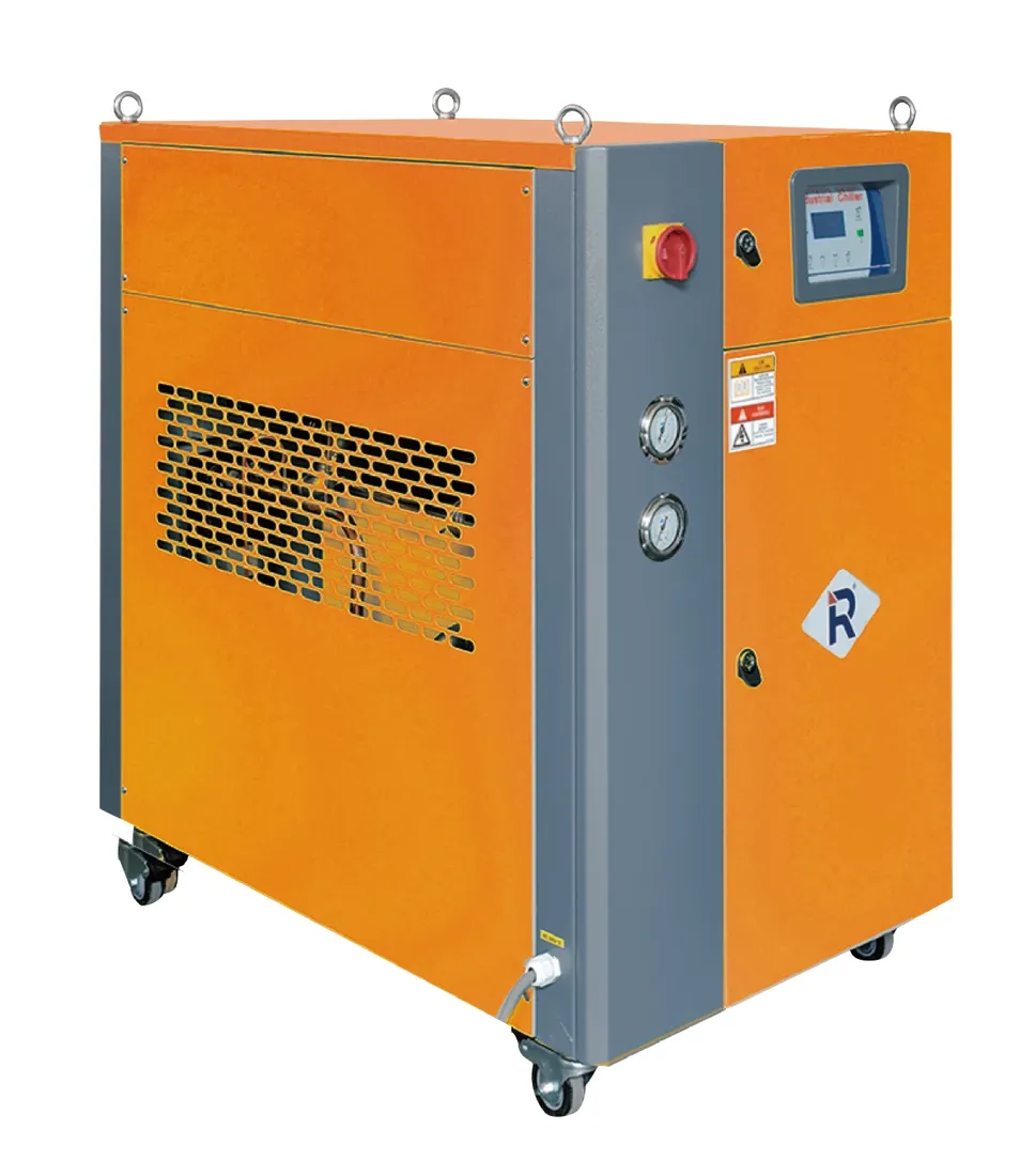 Enfriador industrial refrigerado por agua