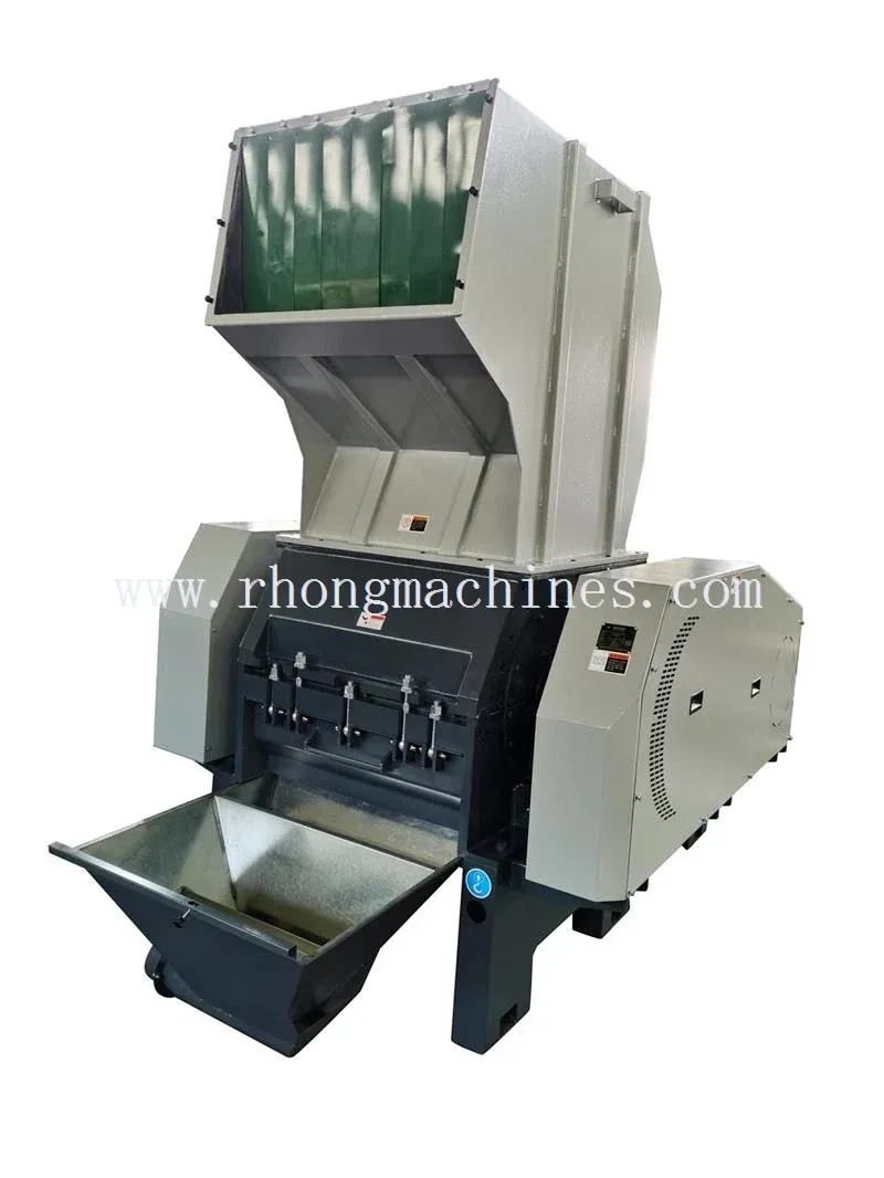 RG-56120G7 catalogue granulator with its hopper and front access open