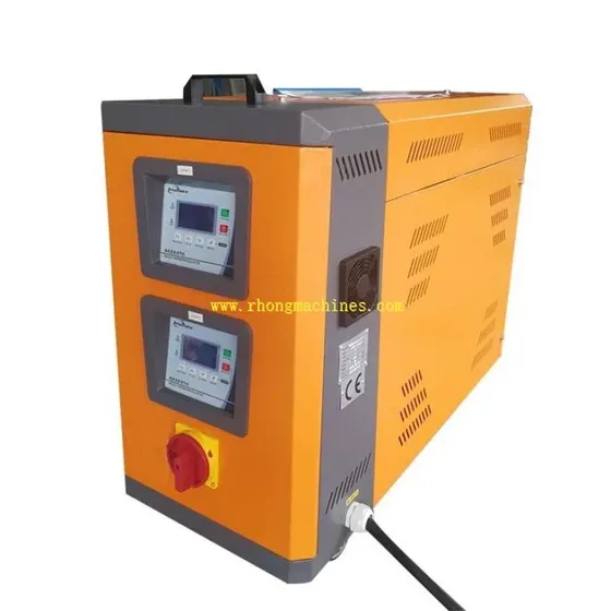 Controlador de temperatura de moldes por agua de doble circuito