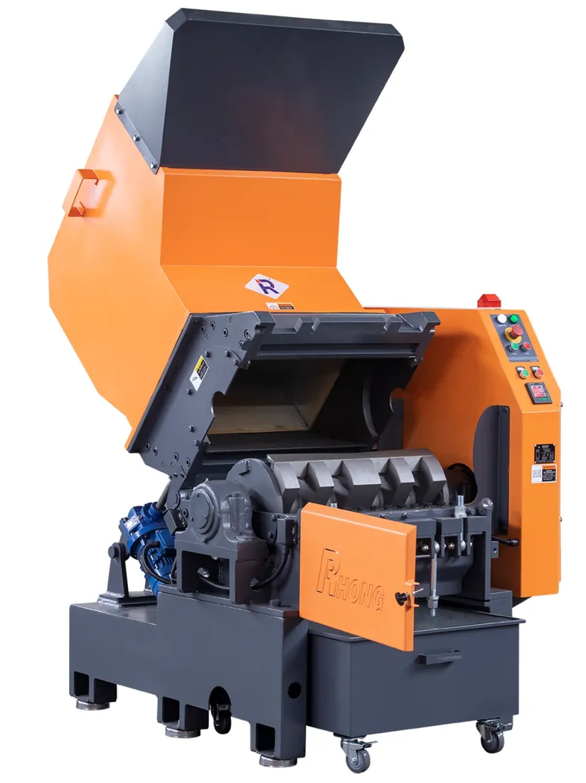 Mesin pencacah RG-26G dengan hopper terbuka